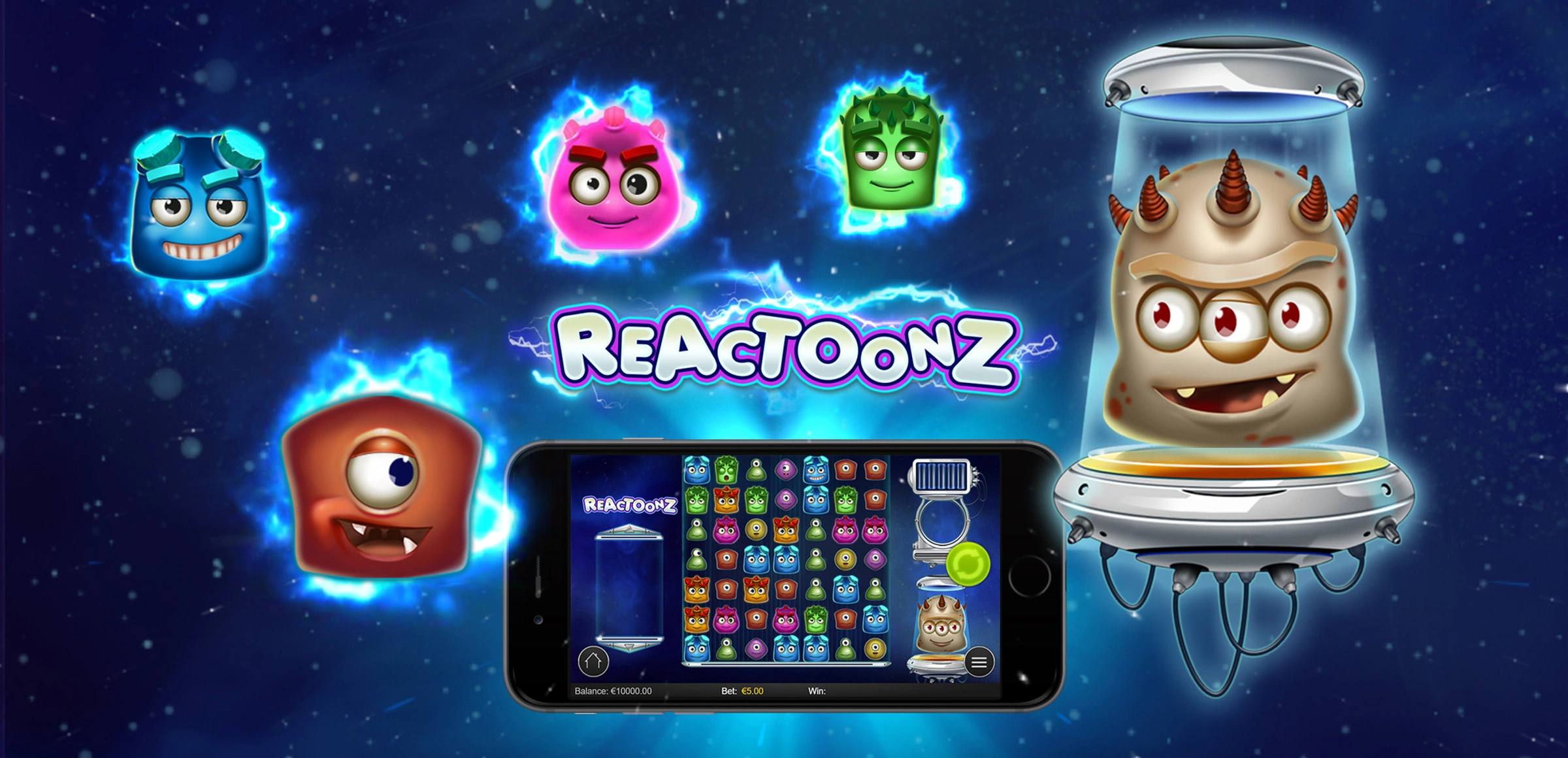 Reactoonz — грати онлайн в bet365