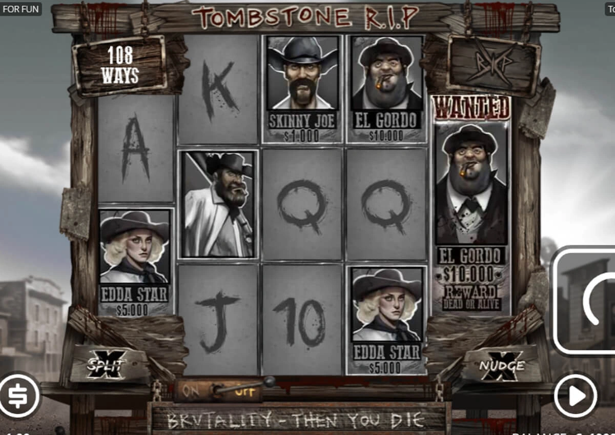 Tombstone R.I.P. — грати онлайн в bet365